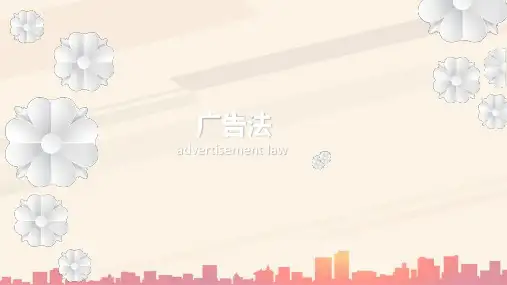 广告法培训课程(ppt 41页)2021实用资料