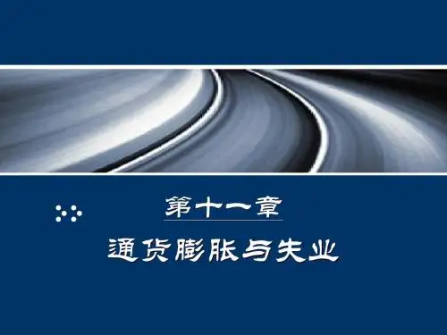 第11章--通货膨胀与失业