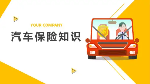汽车保险知识PPT课件