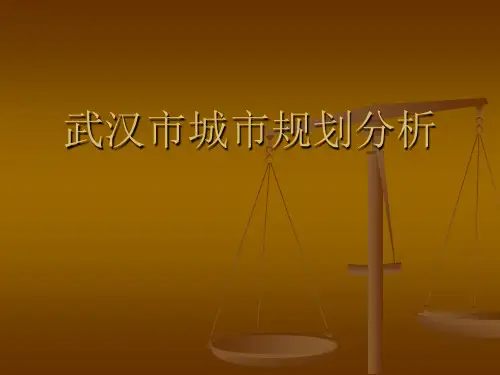 武汉市城市规划分析