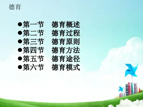 第九章德育ppt课件