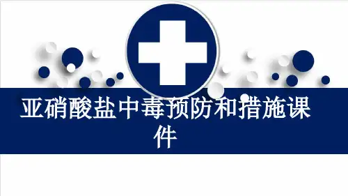 亚硝酸盐中毒预防和措施课件