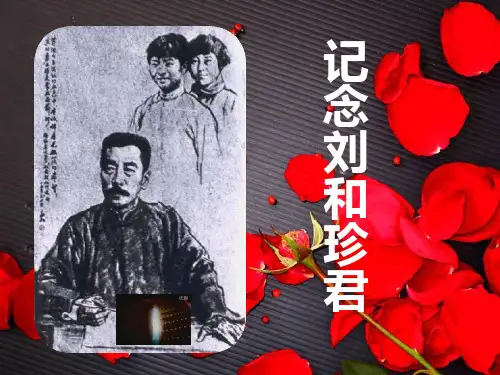 高中语文人教版必修一第三单元7-记念刘和珍君课件-(共25张PPT)
