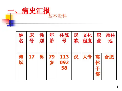 痛风患者护理查房ppt课件
