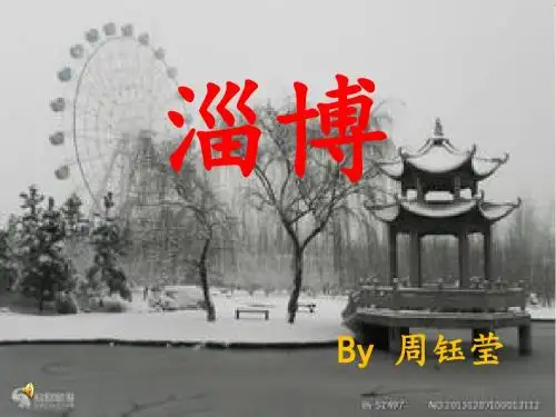 我的家乡--淄博