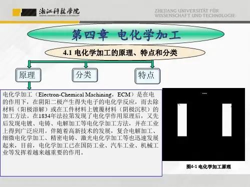 特种加工技术第4章电化学加工