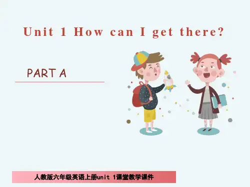 人教版六年级英语上册unit 1 PART A 教学课件