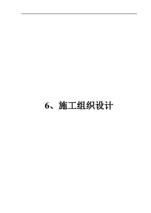 污水处理厂排放口工程施工组织设计