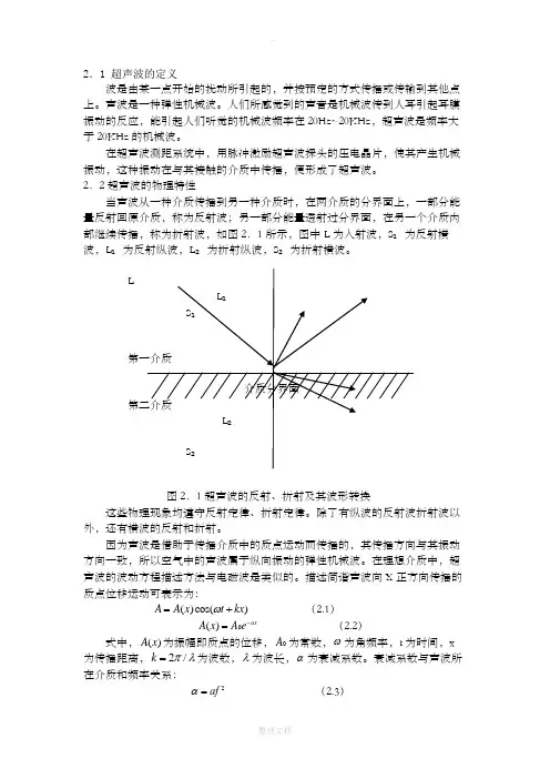 超声波特性