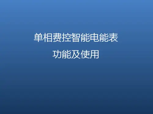 单相国网电能表介绍(DDZY188C-Z)-最终版