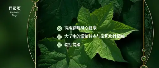 《大学生心理健康教育》第六章