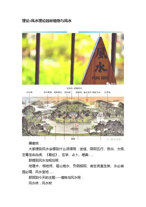 理论·风水理论园林植物与风水