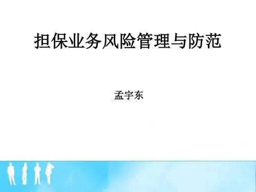 担保业务风险管理与防范