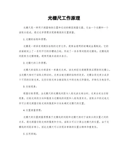 光栅尺工作原理