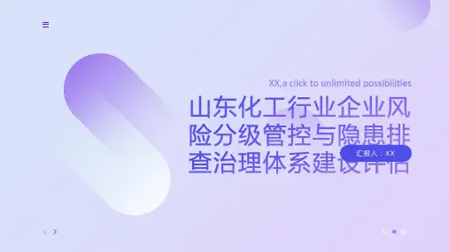 山东化工行业企业风险分级管控与隐患排查治理体系建设评
