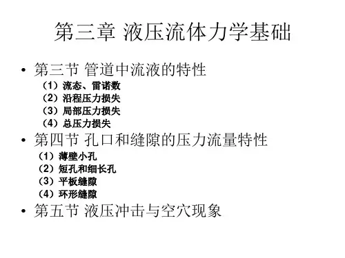 第三章 液压流体力学基础(3)