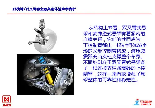 双叉臂前悬架刚体运动学分析
