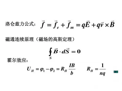 2,安培力 磁场力的功