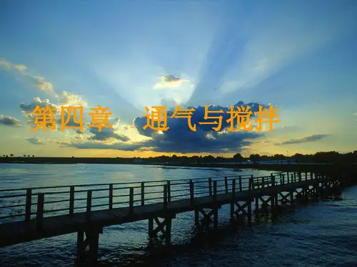 第三章_通气与搅拌