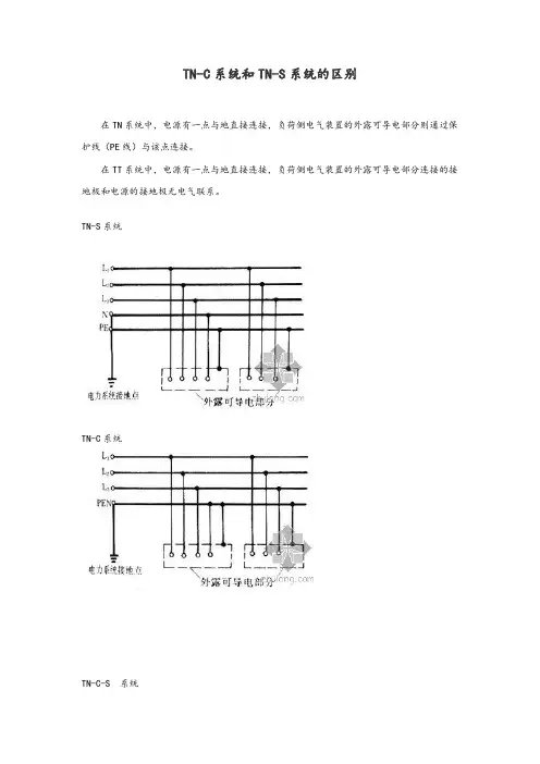 TN-C系统和TN-S系统的区别