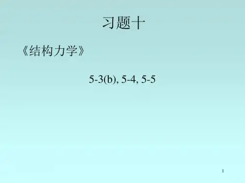 结构力学力法ppt课件