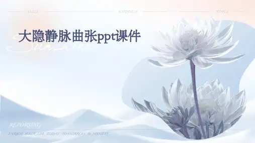 大隐静脉曲张ppt课件