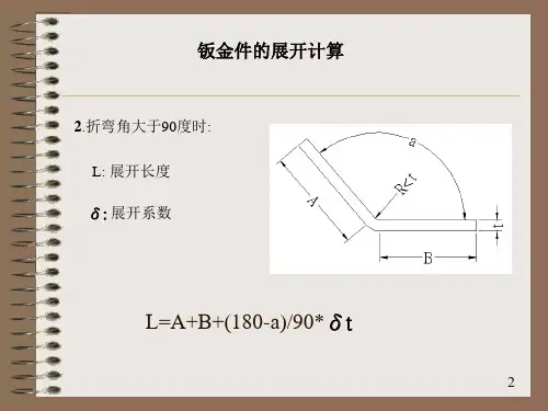 钣金件设计规范