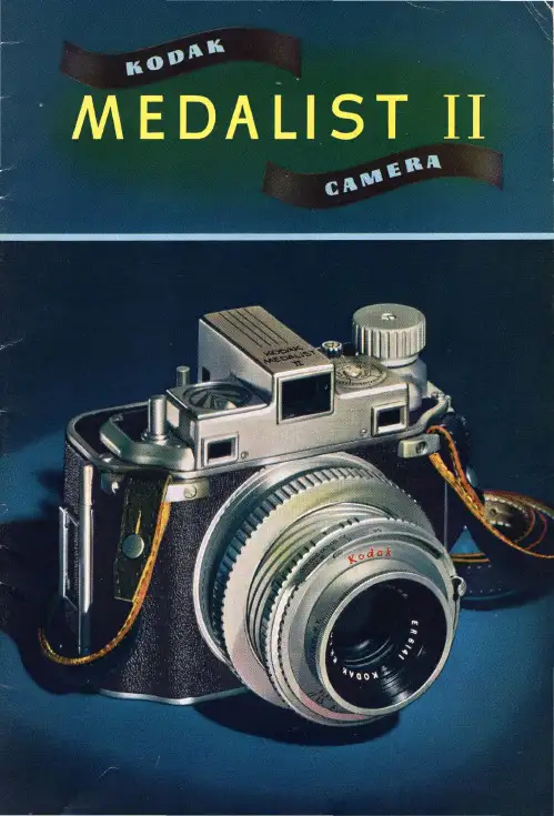 科达克精密相机：Kodak Medalist II说明书