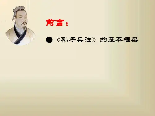 孙子兵法与企业管理课件