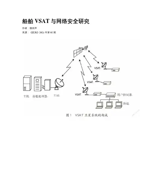 船舶VSAT与网络安全研究