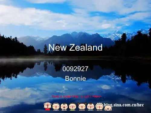 新西兰的英文ppt