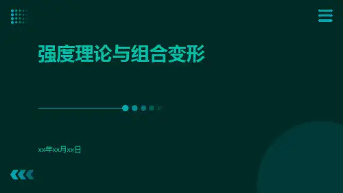 强度理论与组合变形ppt