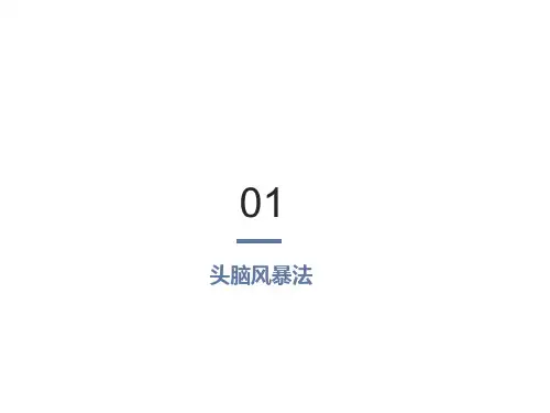头脑风暴法全程操作方法