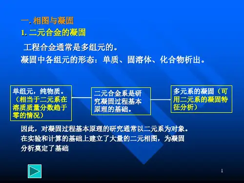 凝固过程的基本原理
