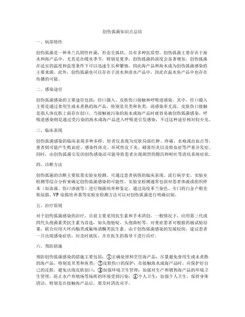 创伤弧菌知识点总结
