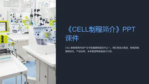 《CELL制程简介》课件