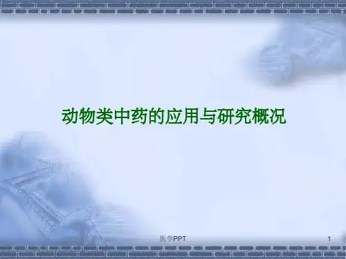 《动物类中药j》PPT课件