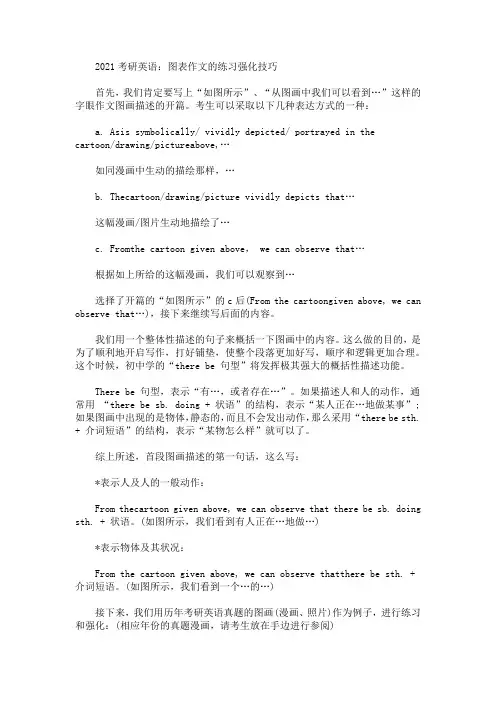 2021考研英语：图表作文的练习强化技巧