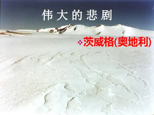 伟 大 的 悲 剧 PPT 课 件