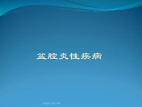 盆腔炎性疾病精品课件