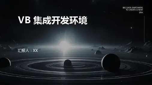 VB 集成开发环境