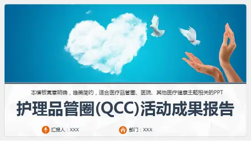 护理品管圈QCC活动成果报告精编PPT