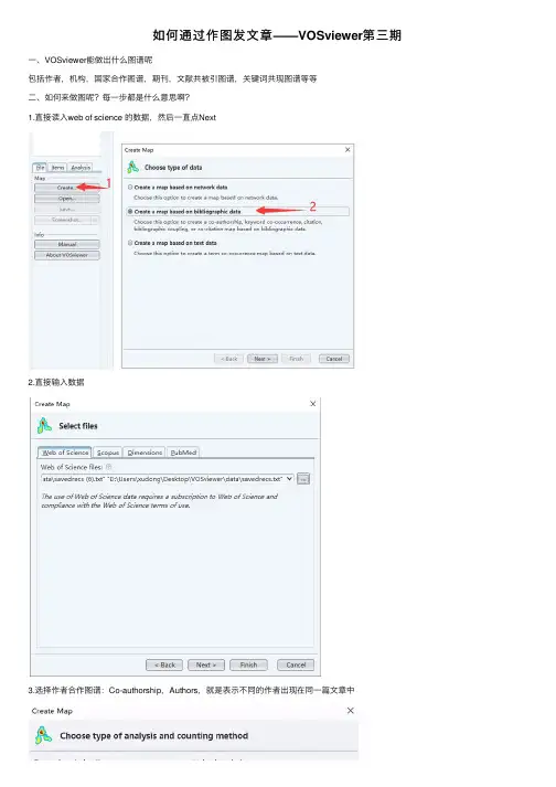 如何通过作图发文章——VOSviewer第三期