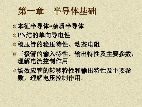 模电期末考复习
