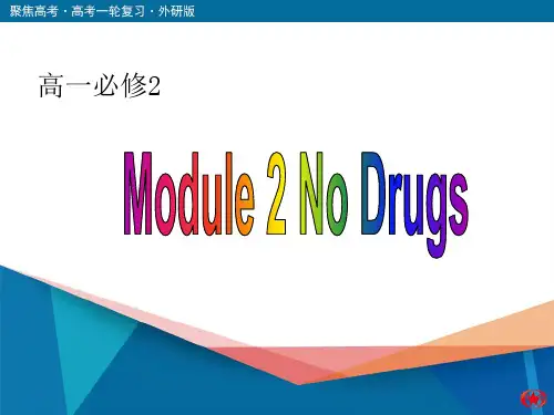 高中英语Module 2 No Drugs 优秀课件2