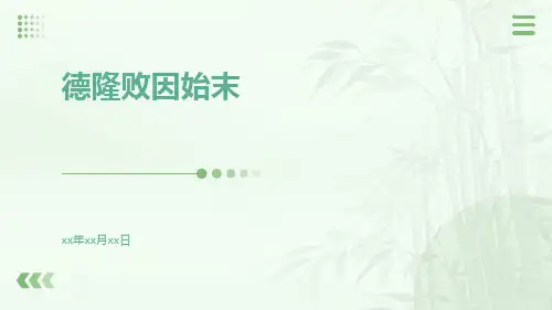 德隆败因始末