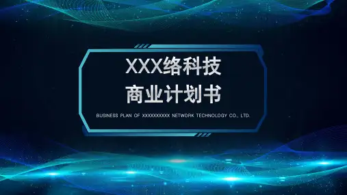 IT服务行业商业计划书PPT