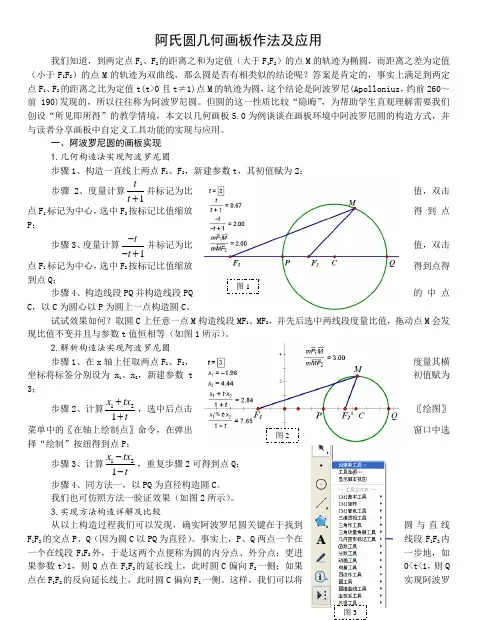 阿氏圆作法及应用