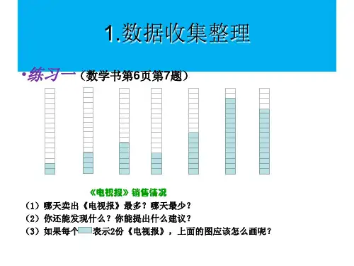 人教版小学数学二年级下册《数据收集整理》练习题讲课讲稿