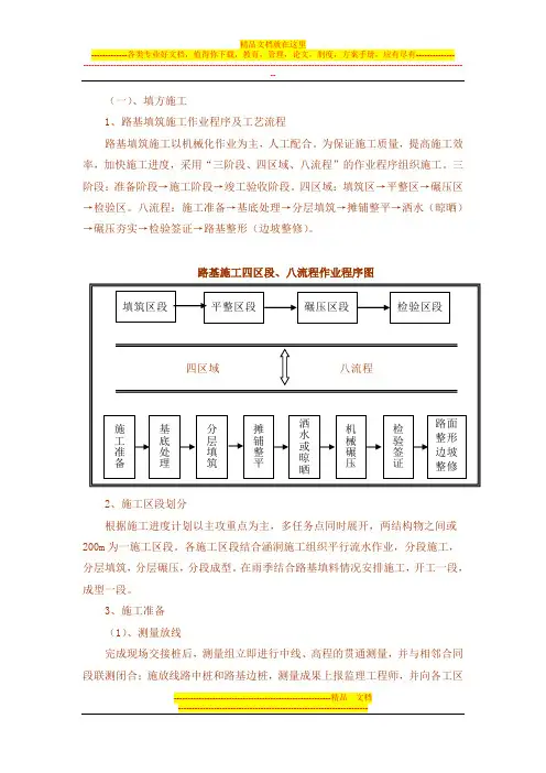 路基土石方施工方案(1-2)